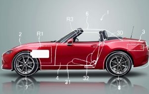 در اینجا نحوه ساخت مزدا یک میاتای برقی آورده شده است