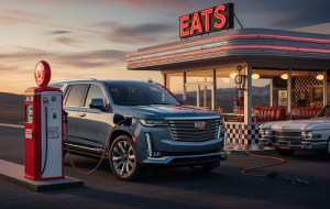 کادیلاک Escalade IQ مشکلات خودروهای برقی رو به روش سنتی آمریکایی حل می‌کنه!