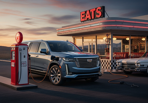 کادیلاک Escalade IQ مشکلات خودروهای برقی رو به روش سنتی آمریکایی حل می‌کنه!