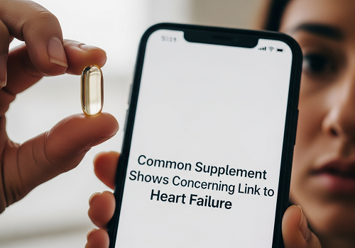 ارتباط نگران‌کننده‌ی یک مکمل رایج با نارسایی قلبی